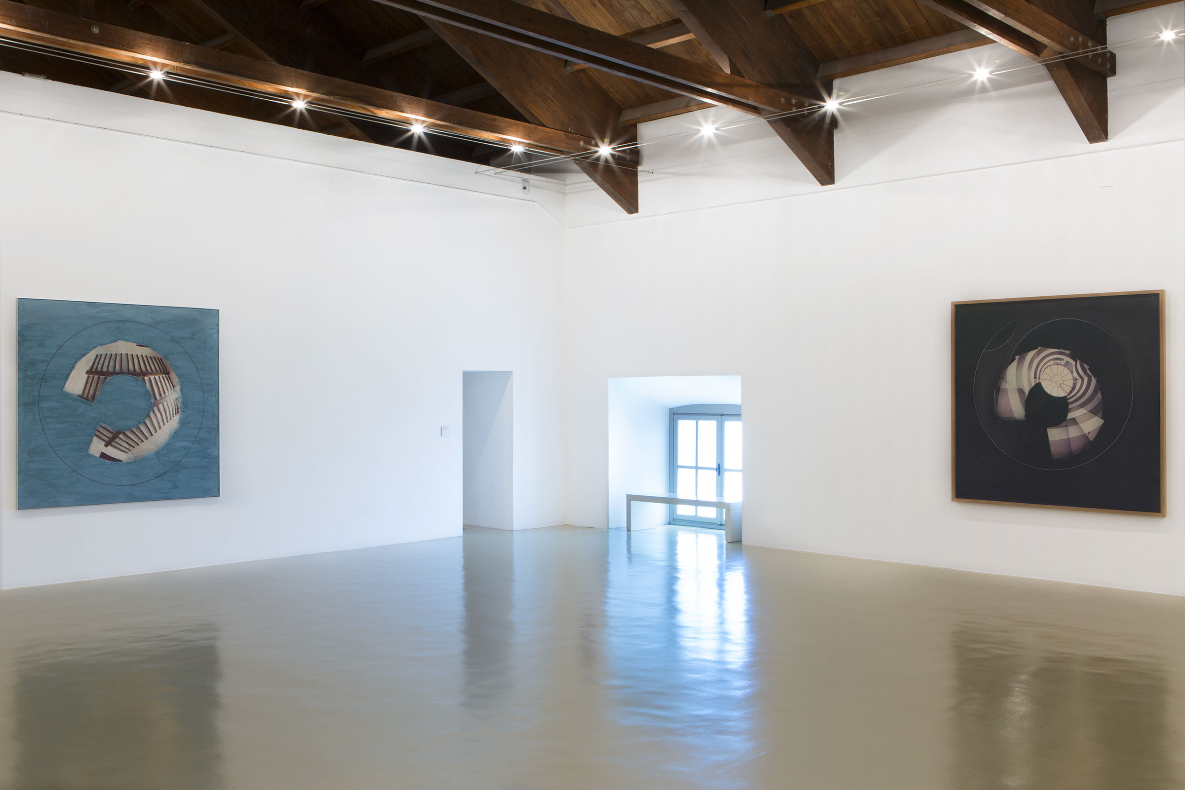 Jan Dibbets, San Casciano Ceiling, 1983-85, Guggenheim I, 1986